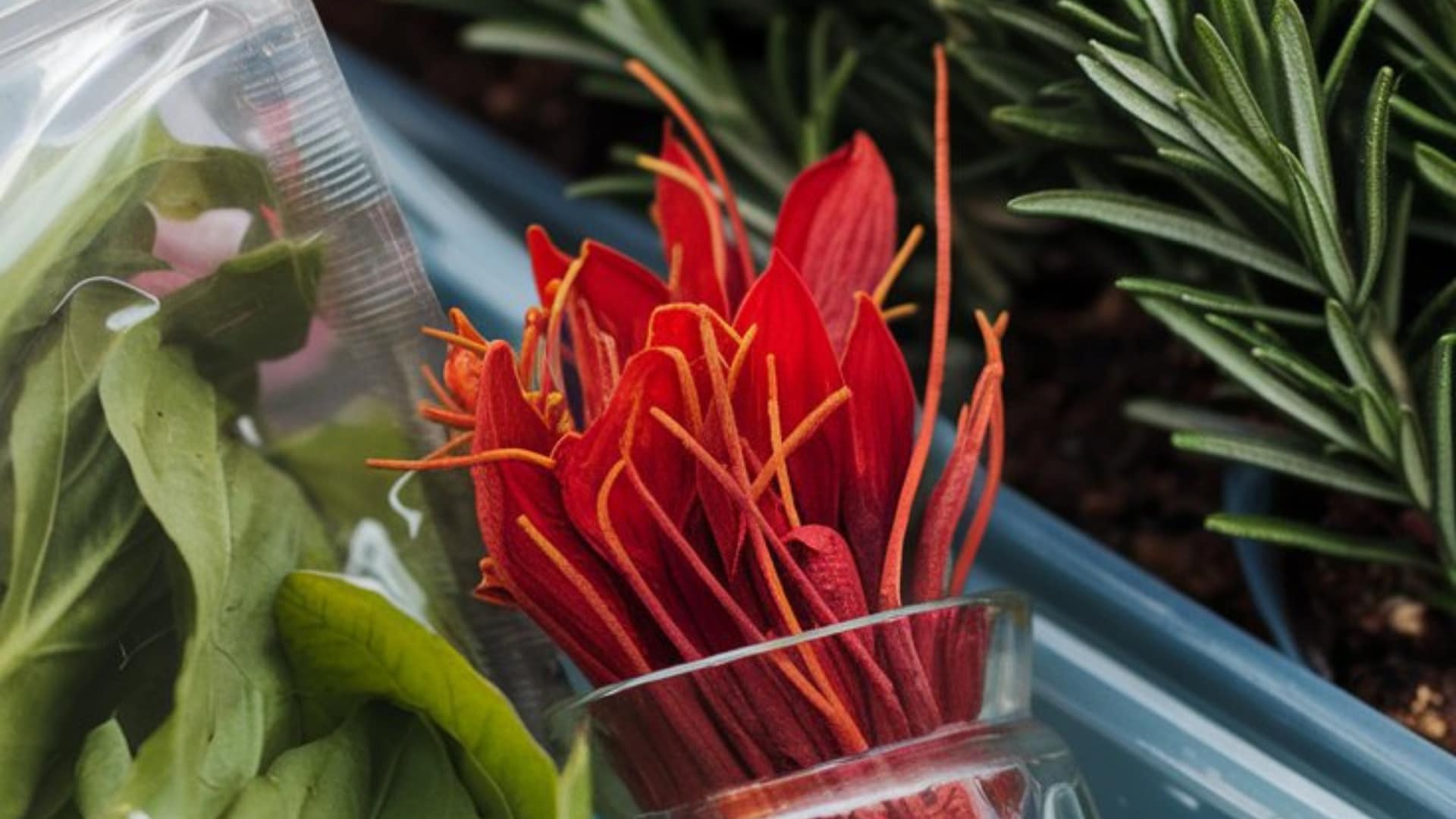 Saffron, Holy Basil, and Rosemary for Kids Unlocking the Science